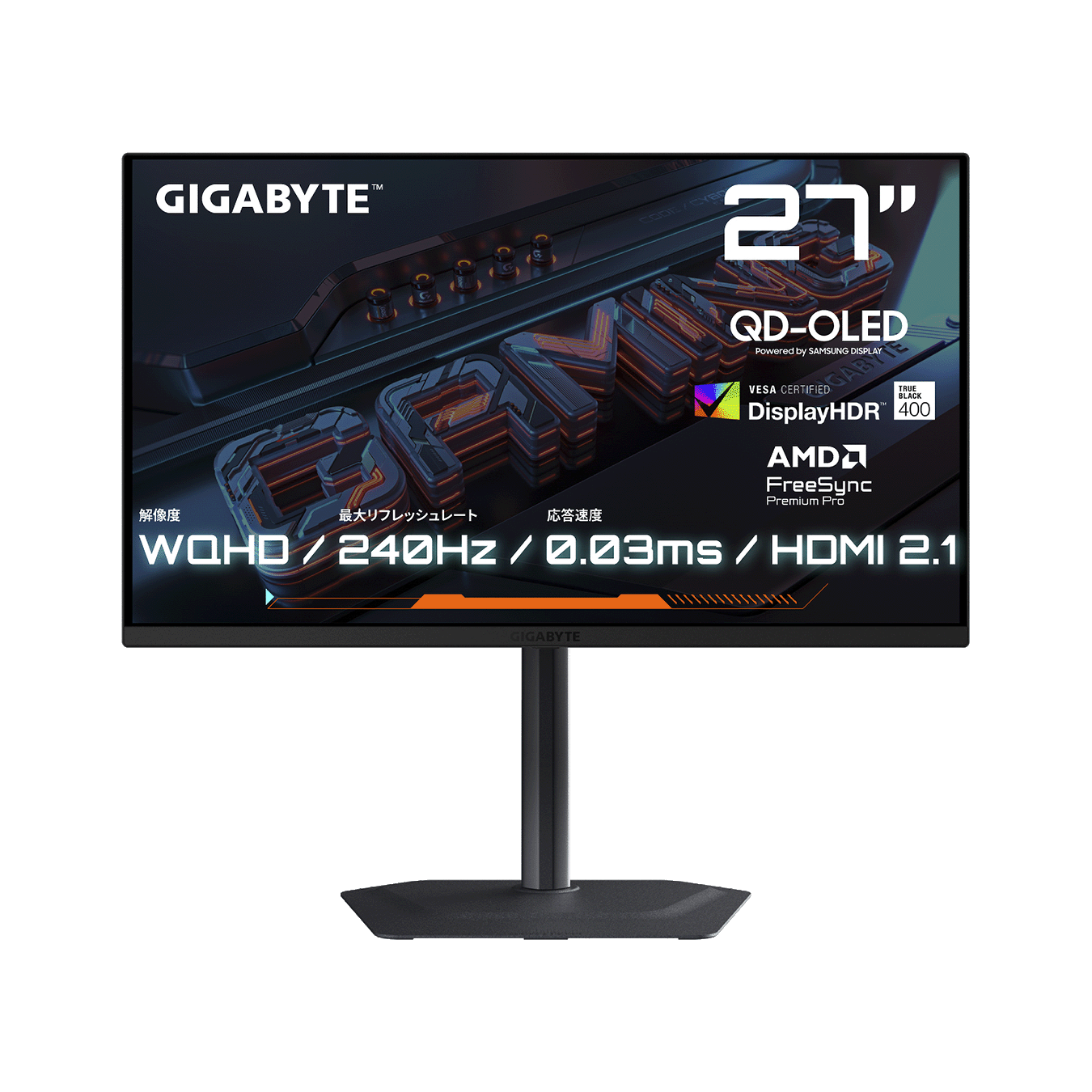 GIGABYTE MO27Q2 | GIGABYTE MO27Q2 | GIGABYTE(ギガバイト) 27
