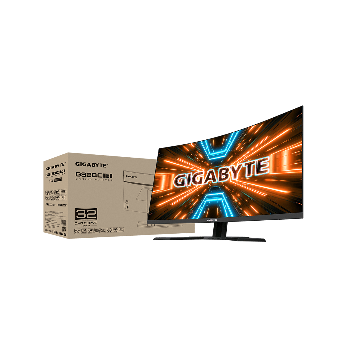 【美品】GIGABYTE G32QC A 【湾曲】