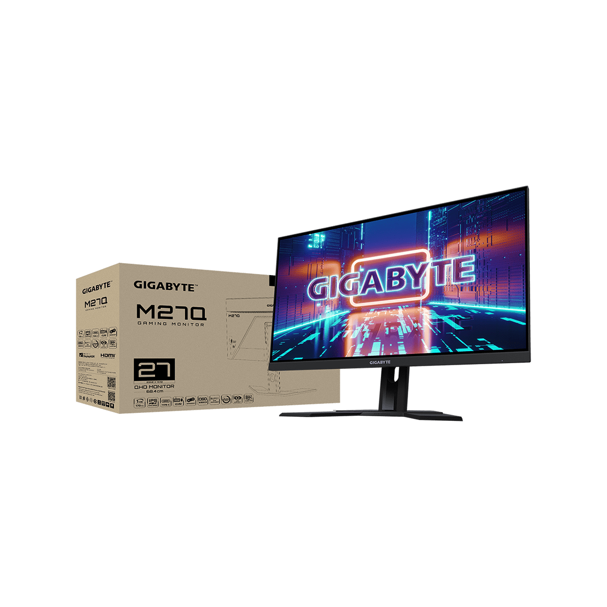GIGABYTE M27Q ゲーミングモニター