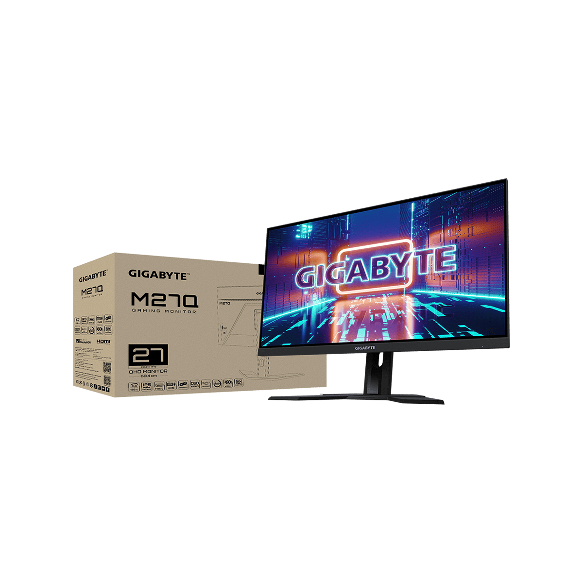 GIGABYTE 27インチ QHD ゲーミングディスプレイ