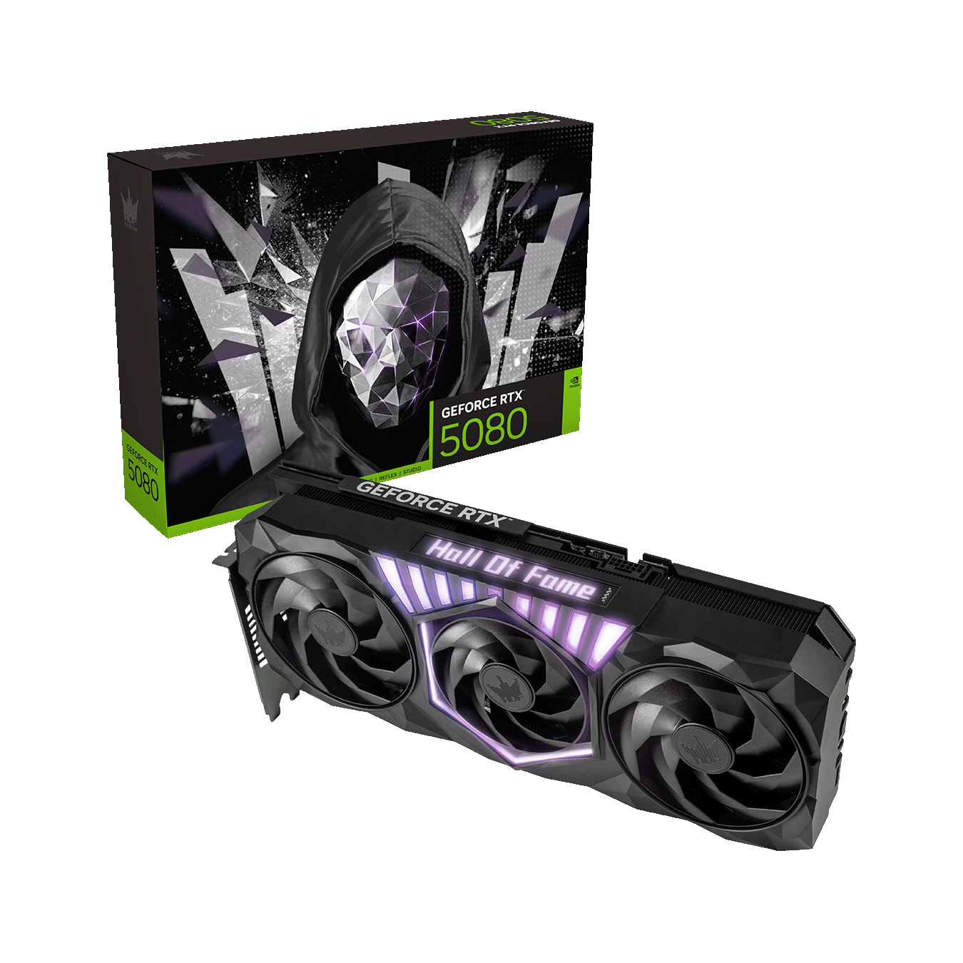 【在庫限り】玄人志向 NVIDIA GeForce RTX 5080 トリプルファン搭載 オーバークロック グラフィックボード GK-RTX5080-E16GB/HOF/BK