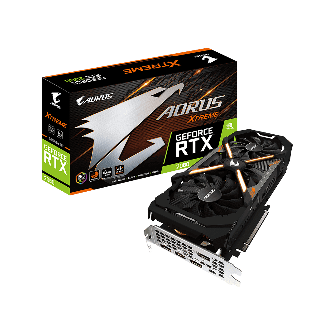 GV-N2060AORUS X-6GC GIGABYTE GEFORCE RTX 2060 搭載 | CFD販売株式会社 CFD Sales INC.