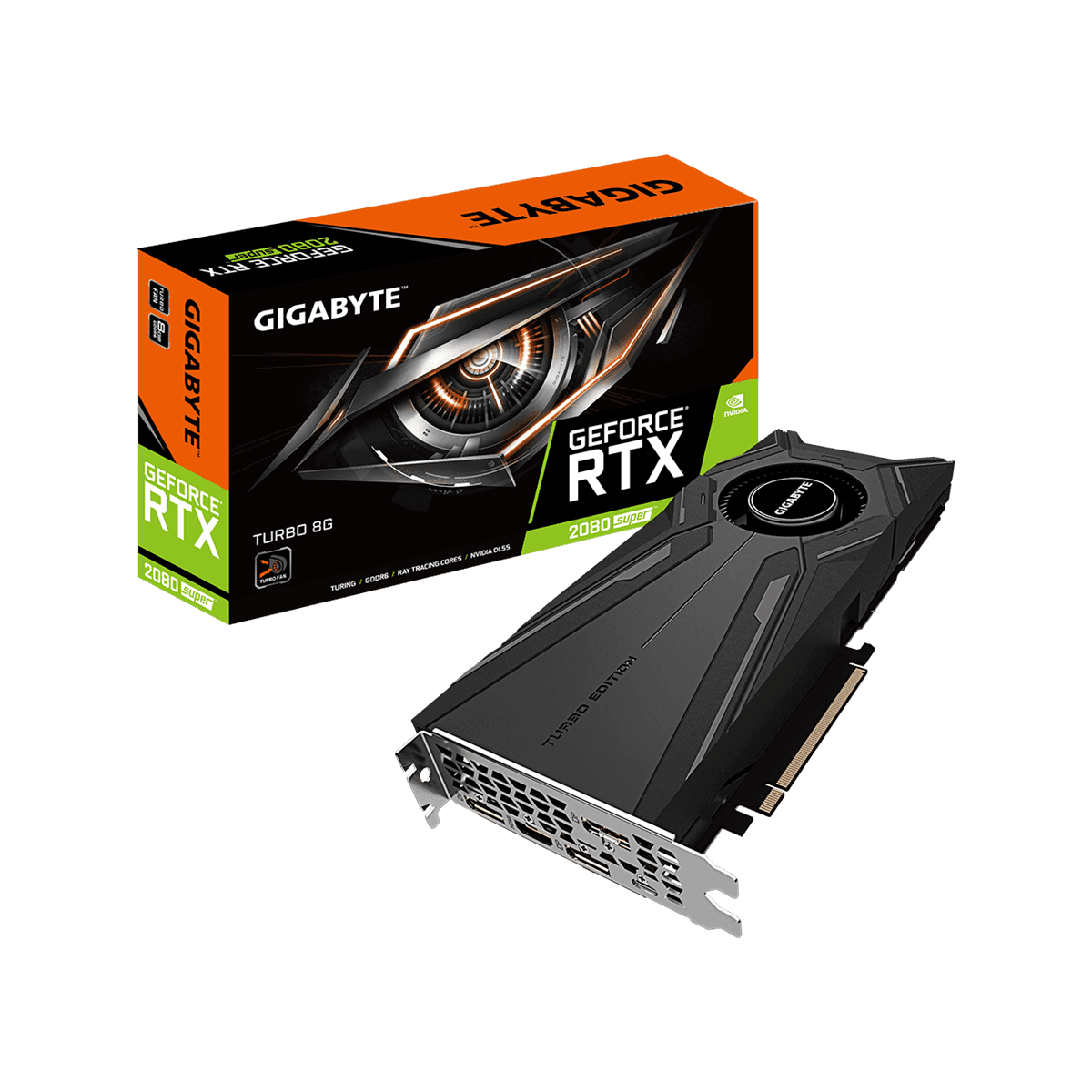 GV-N208STURBO-8GC | GIGABYTE NVIDIA GEFORCE RTX 2080 Super 搭載 グラフィックボード |  CFD販売株式会社 CFD Sales INC.