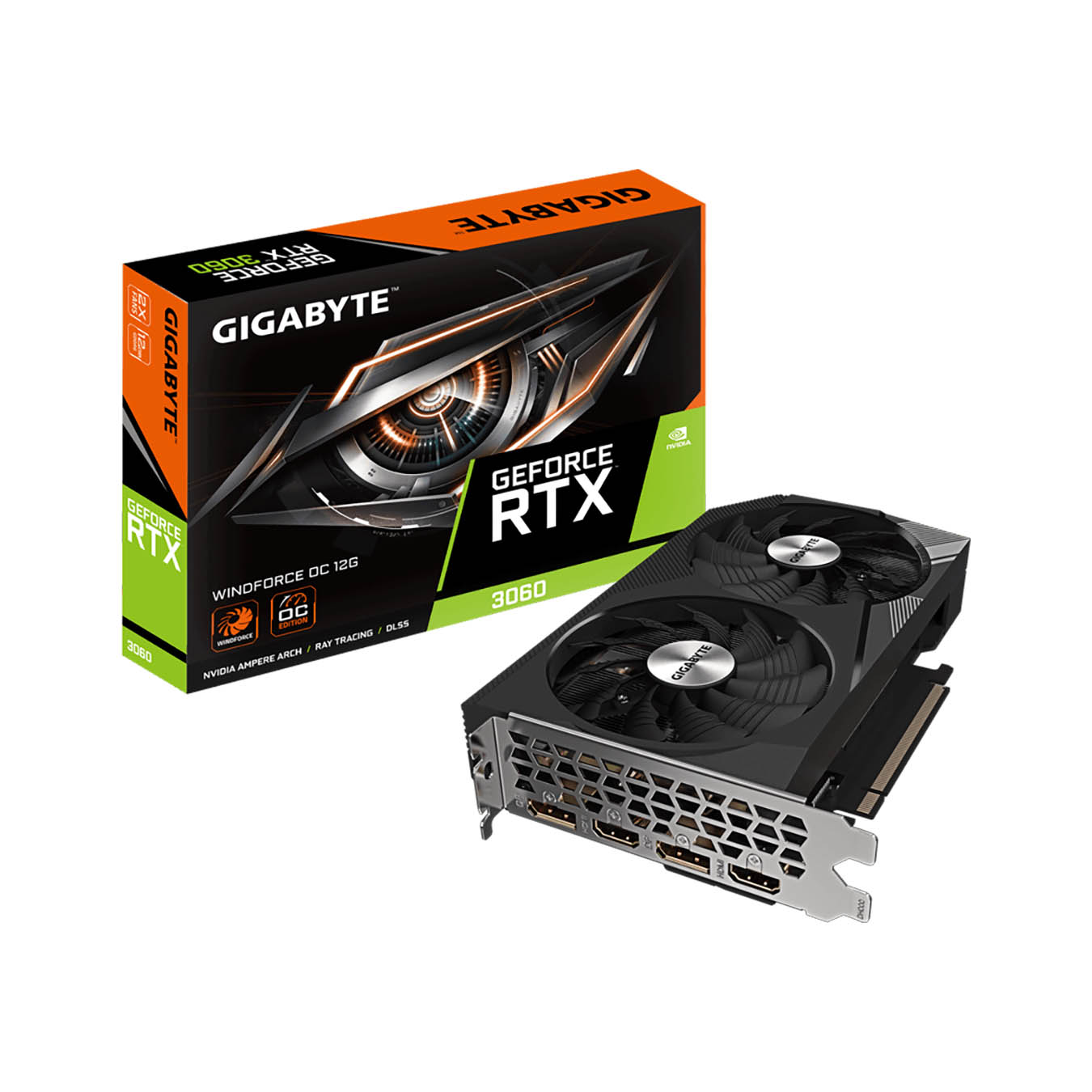 GIGABYTE GeForce RTX3060搭載 グラフィックボード