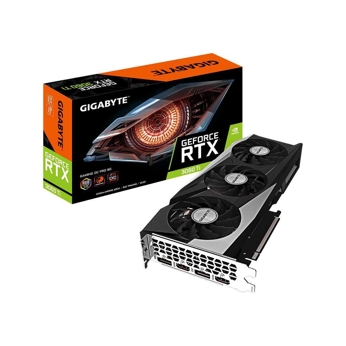 GEFORCE RTX 3060 電源は8pinです