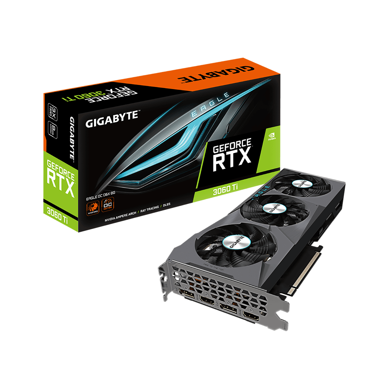 NVIDIA GeForce RTX 3060 Ti Xゲーム、クリエイター向け