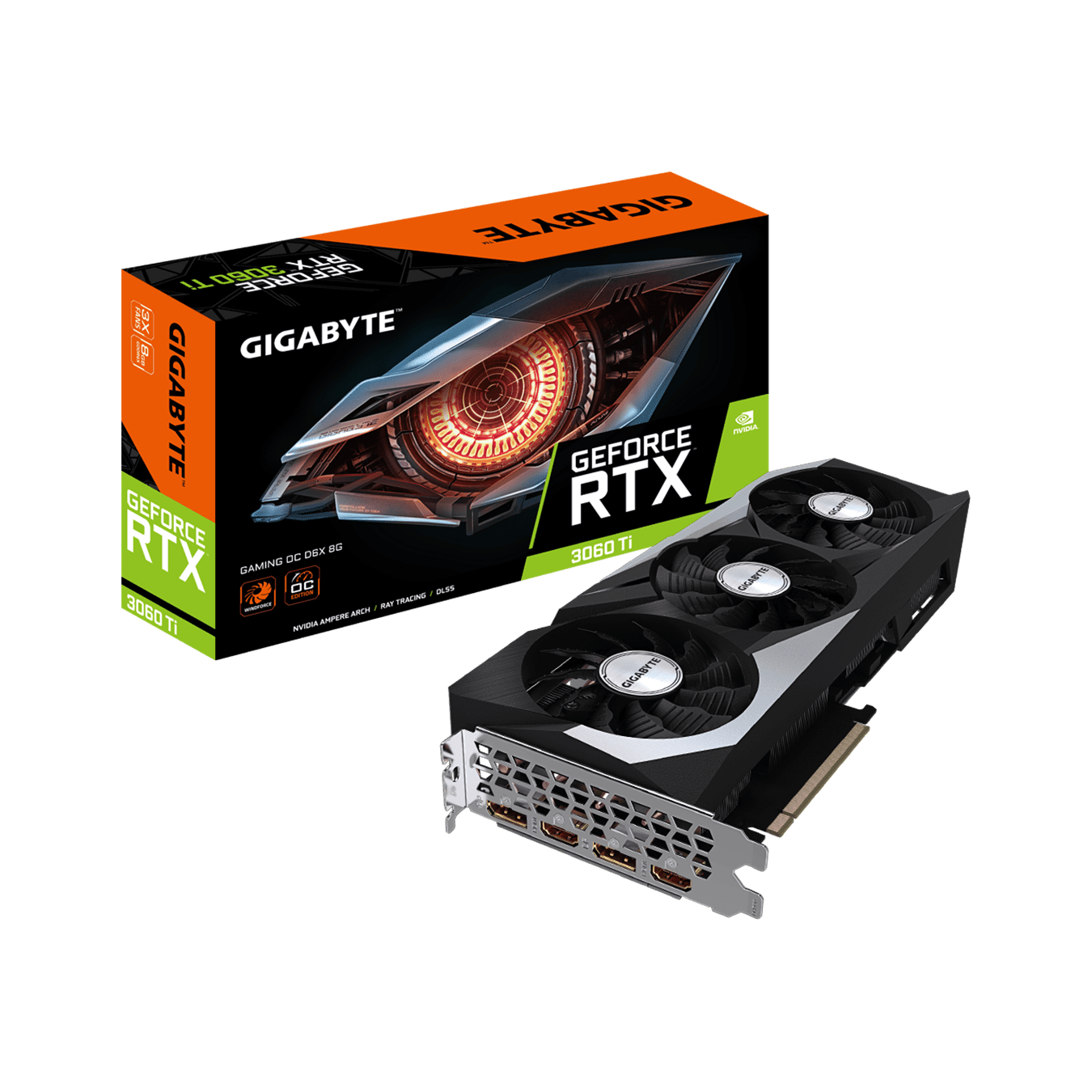 NVIDIA GeForce RTX 3060 Ti Xゲーム、クリエイター向け