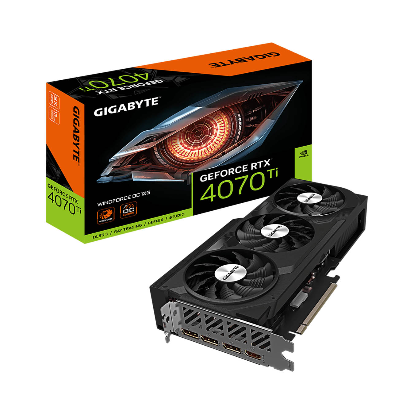 【在庫限り】GIGABYTE(ギガバイト) NVIDIA GeForce RTX 4070 Ti 搭載 グラフィックボード GV-N407TWF3OC-12GD