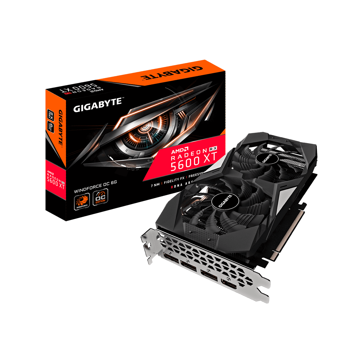 GV-R56XTWF2OC-6GD | GIGABYTE Radeon RX 5600 XT 搭載 グラフィックボード | CFD販売株式会社 ...