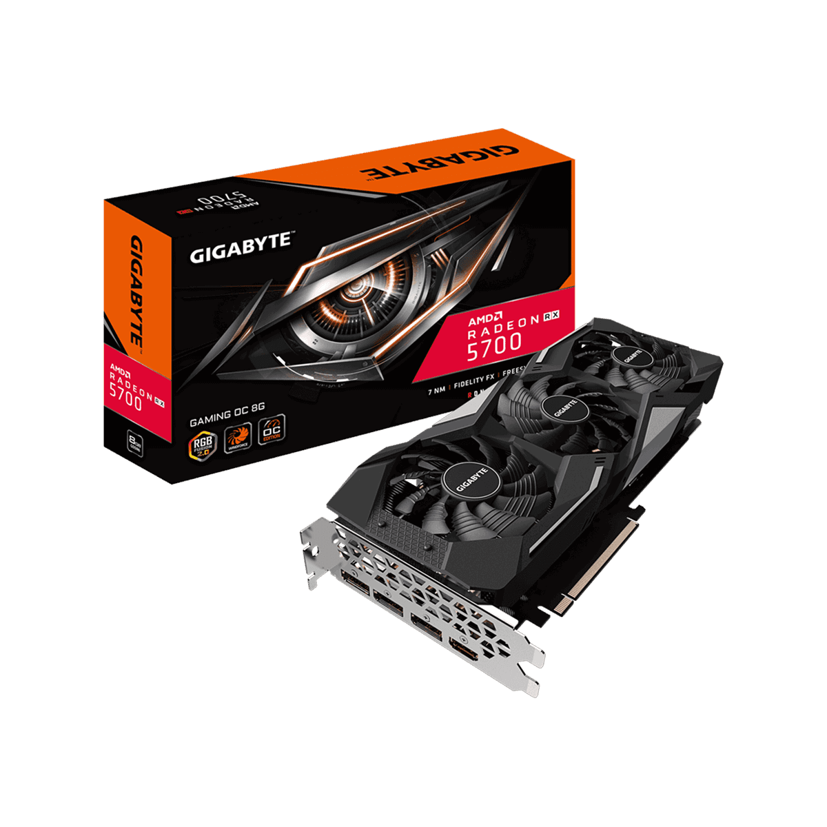 GIGABYTE GV-R57GAMING OC-8GD RX5700