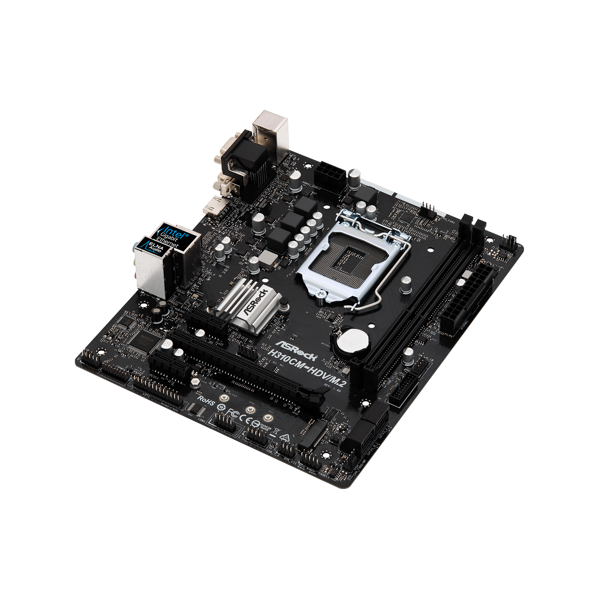 asrock h310(lga1151)マザーボードとメモリ