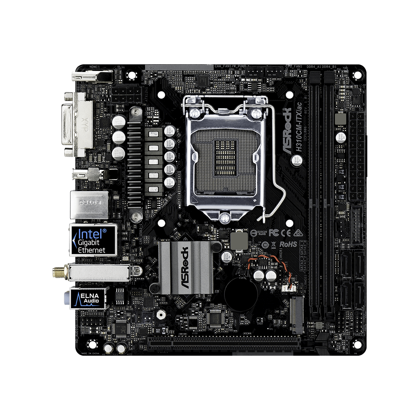 H310CM-ITX/ac | ASRock(アスロック) LGA1151 Intel H310