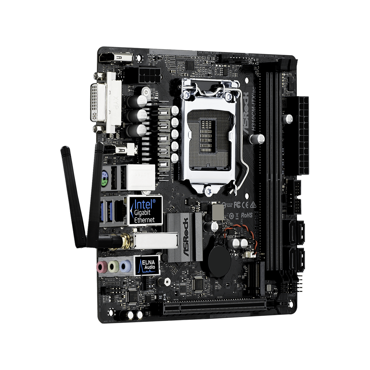 H310CM-ITX/ac | ASRock(アスロック) LGA1151 Intel H310 MiniITX マザーボード | CFD販売株式会社  CFD Sales INC.