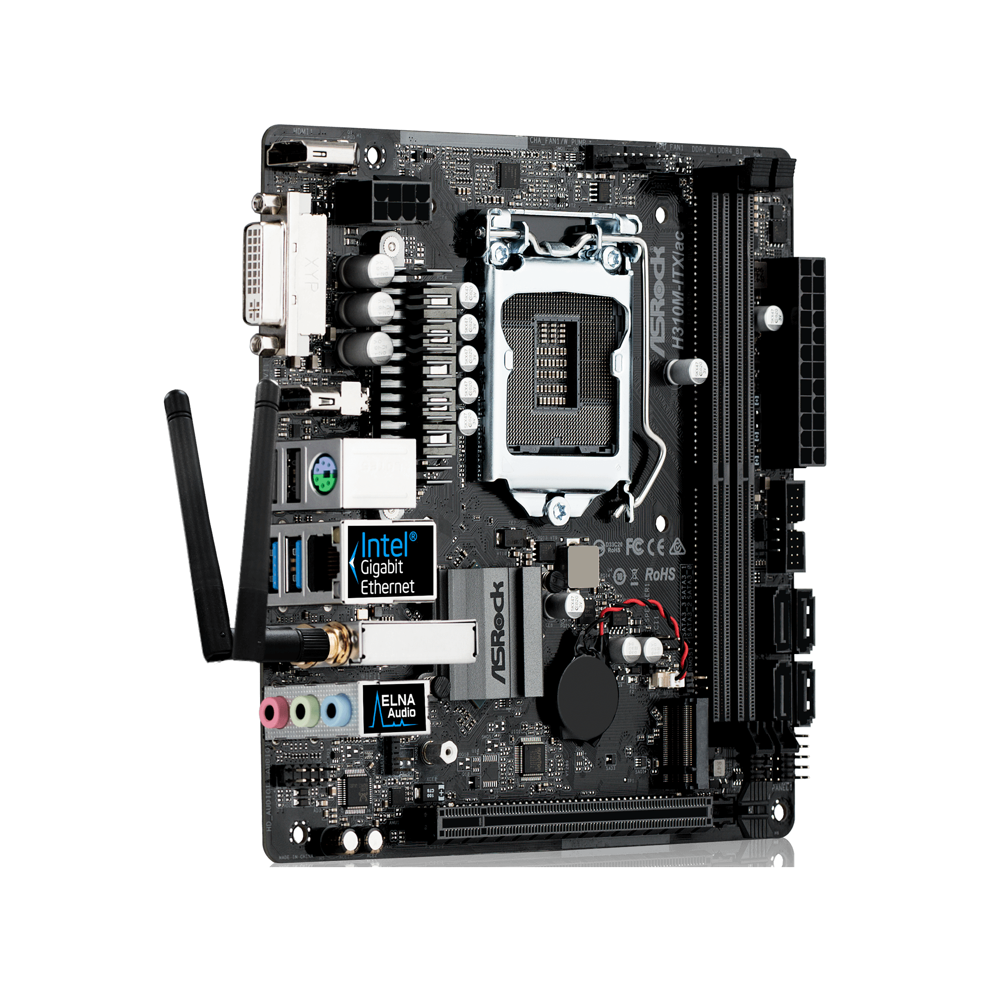 H310M-ITX/ac | ASRock(アスロック) LGA1151 Intel H310 MiniITX マザーボード | CFD販売株式会社  CFD Sales INC.