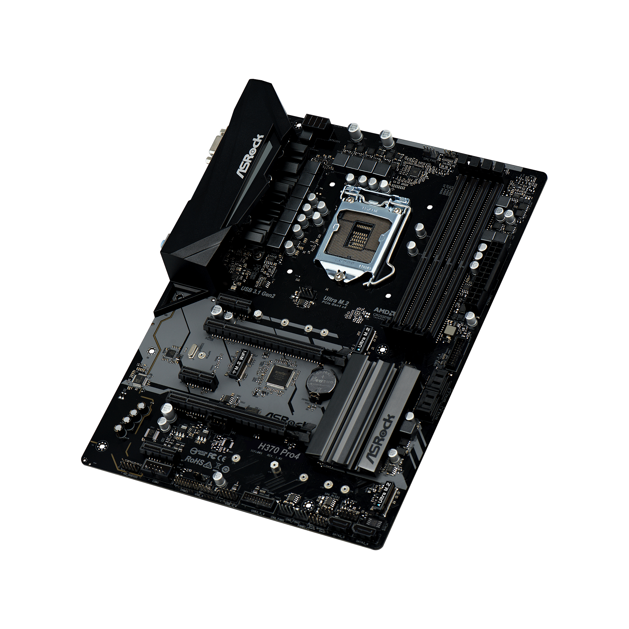 asrock h370 pro4 intel8.9世代用