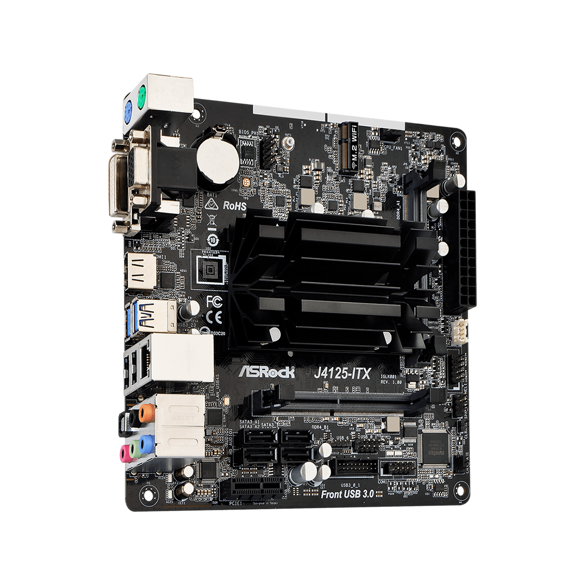 ASRock(アスロック) Intel J4125搭載 Mini-ITX マザーボード | CFD販売 