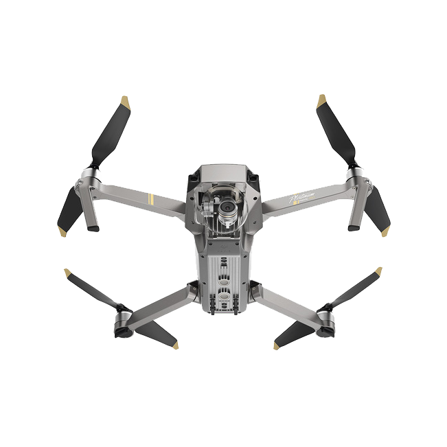 MAVIC PRO PLATINUM | DJI 折りたたみ式ドローン MAVIC PRO