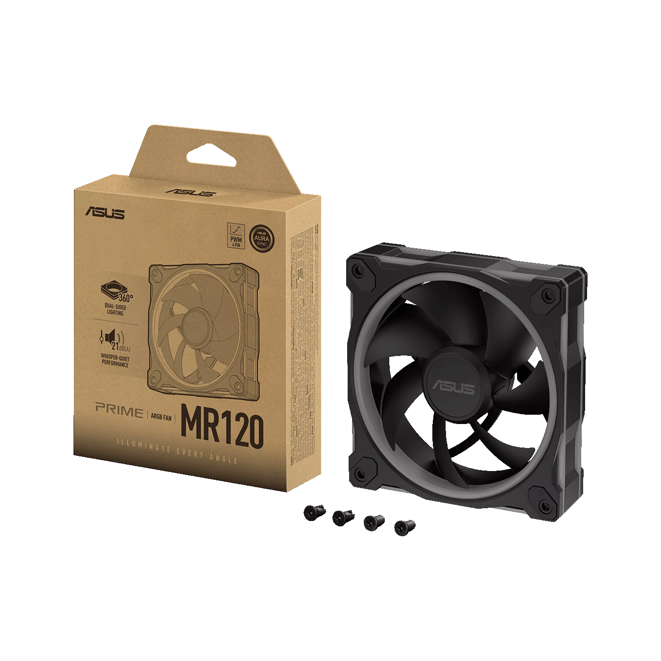 MR120 ARGB FAN BLACK | MR120 ARGB FAN BLACK | ASUS (エイスース