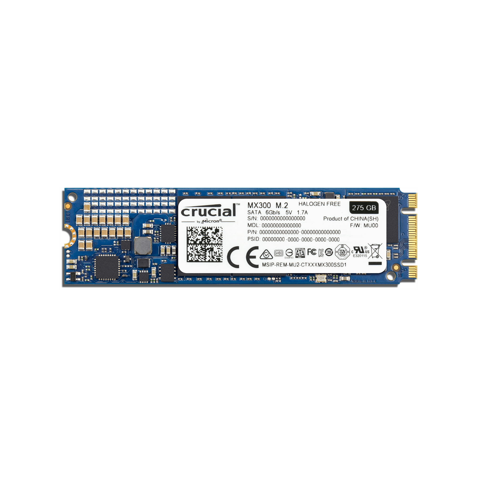 CT275MX300SSD4/JP | Crucial MX300 シリーズ M.2 SSD (275GB) | CFD