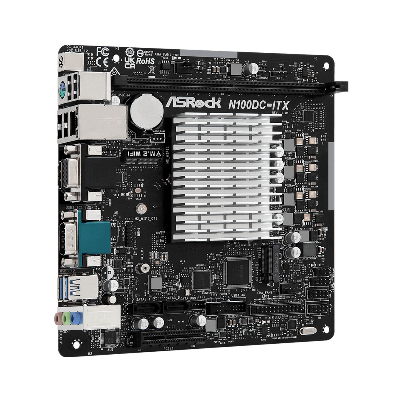 ASRock  Q1900DC-ITX   Mini-ITXマザーボード