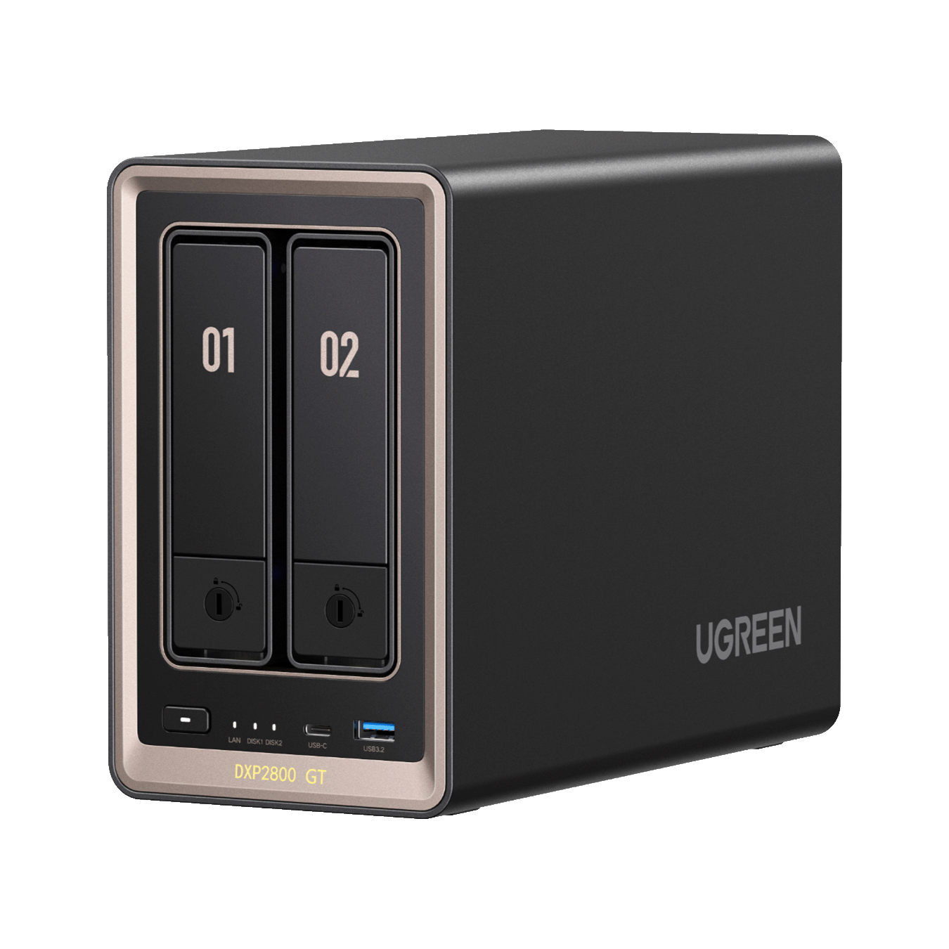 NASync DXP2800GT | NASync DXP2800GT | UGREEN SATA 2ベイ NAS | CFD
