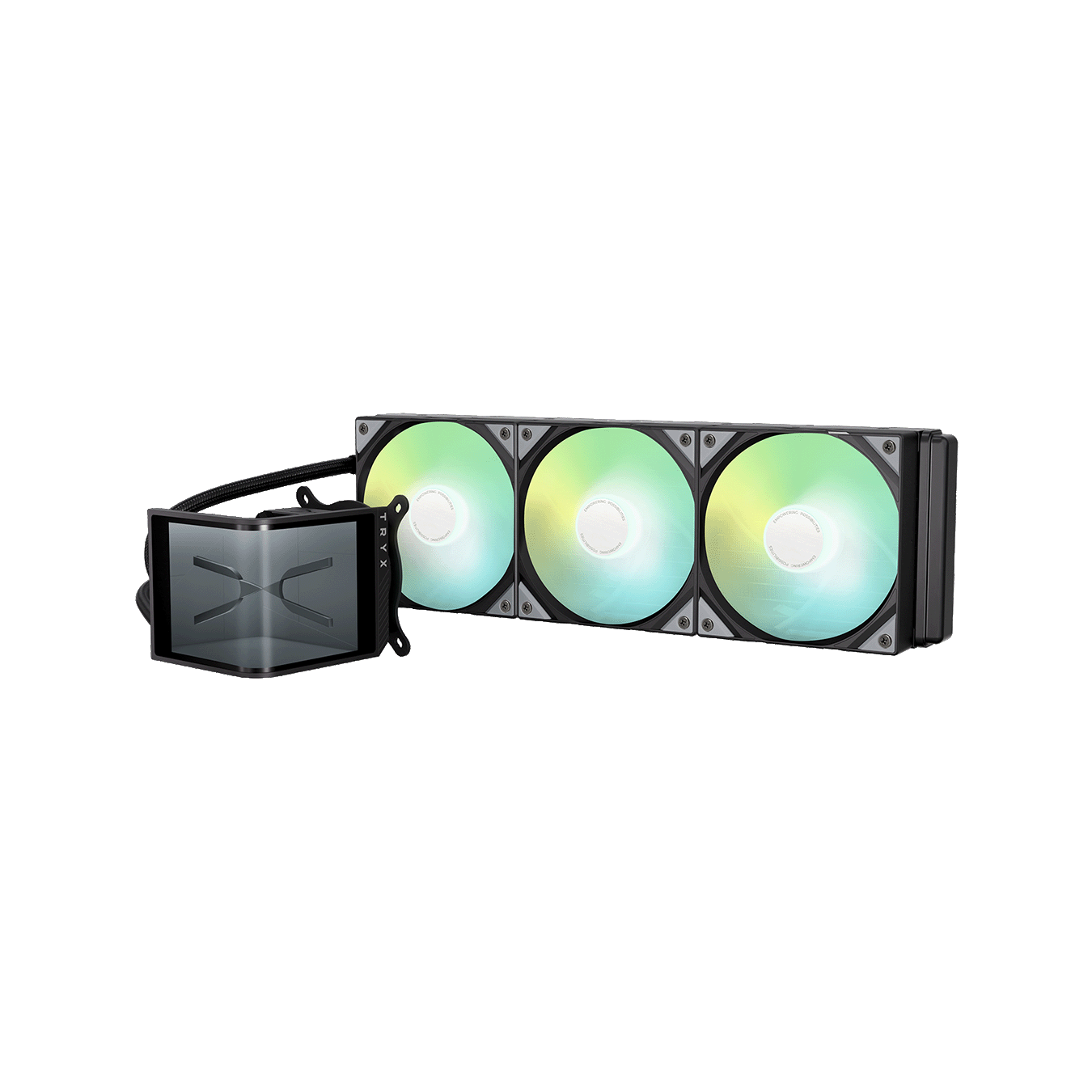TRYX PANORAMA SE 360 ARGB Liquid Cooler Black　L-P360L-AM3M-G0K
