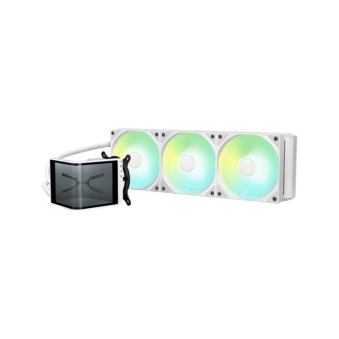 TRYX PANORAMA SE 360 ARGB Liquid Cooler White　L-P360L-AM3M-G0W