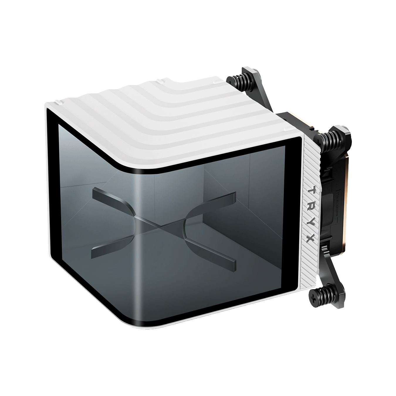 TRYX (トライエックス) PANORAMA WB シリーズ 6.67インチ 曲面 AMOLED搭載 ウォーターブロック (ホワイト) L-P0CL-DS0M-G0W