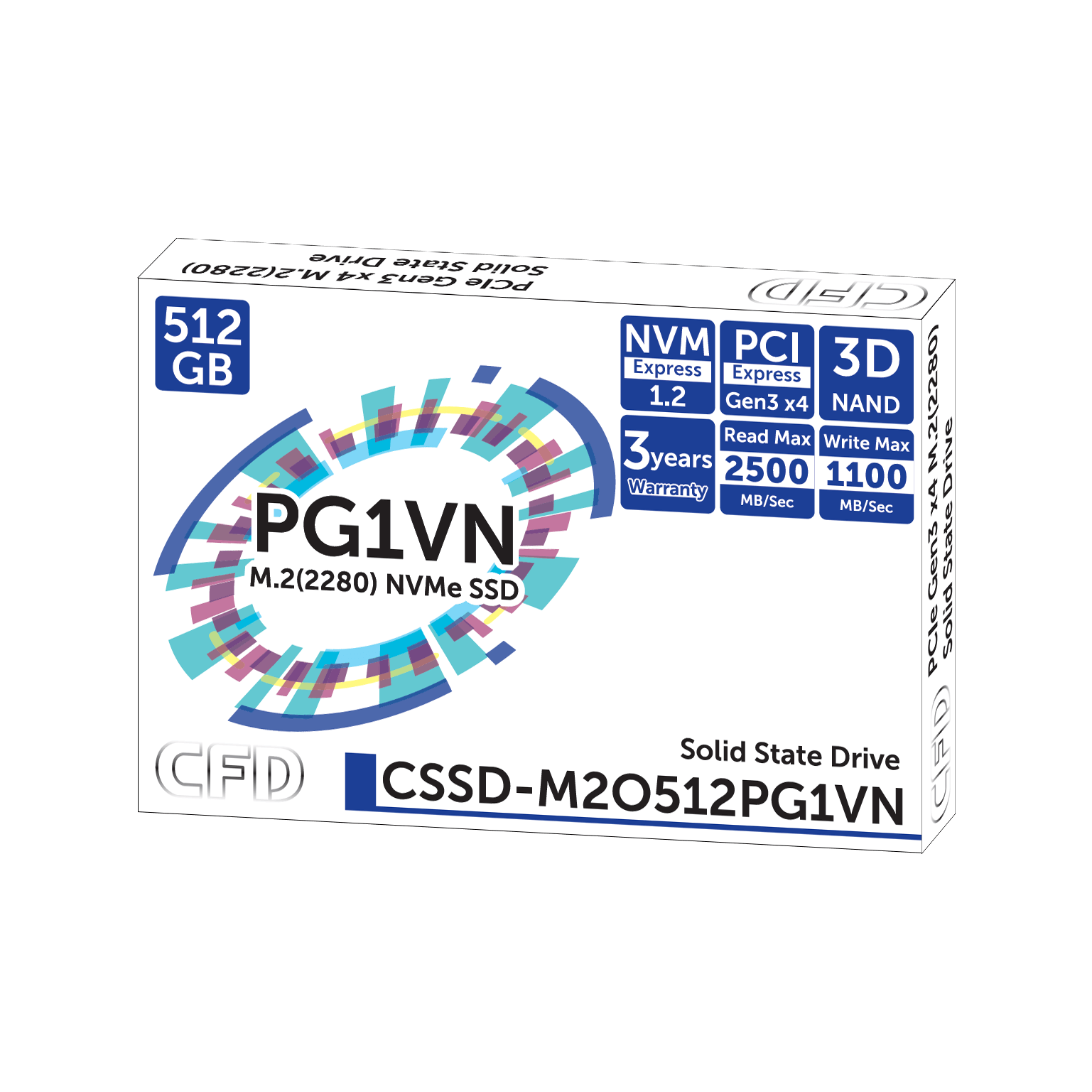 CSSD-M2O512PG1VN | CFD M2OPG1VN シリーズ M.2接続 SSD | CFD