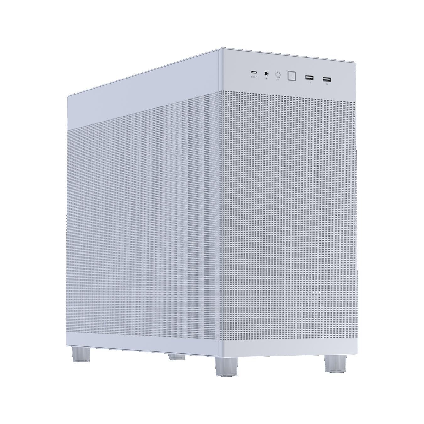 ASUS (エイスース) PRIME AP303 MESH シリーズ ATXマザーボード対応 メッシュパネル 採用 PCケース (ホワイト) PRIME AP303 MESH WHITE