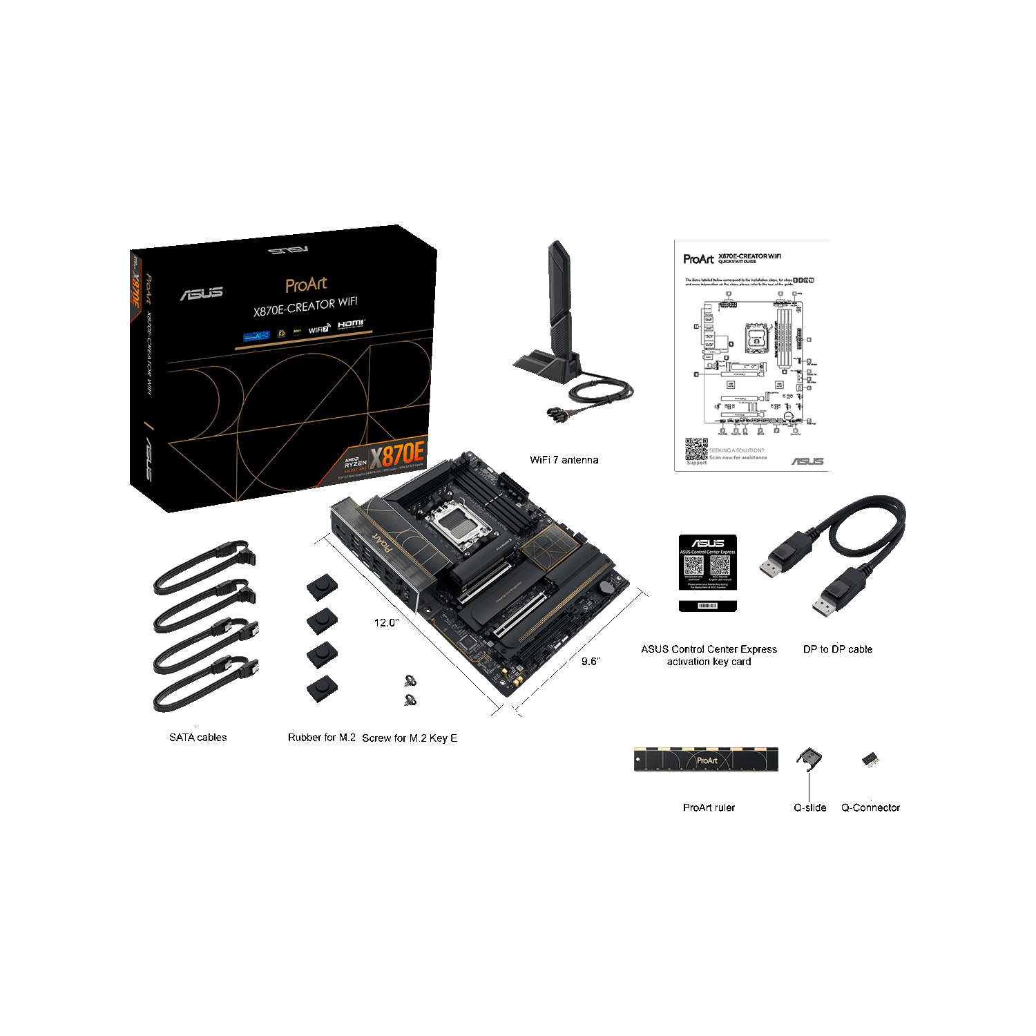 マザーボード ASUS ProArt X870E-CREATOR WIFI ProArt X870E-CREATOR WIFI | ProArt X870E-CREATOR WIFI | ASUS