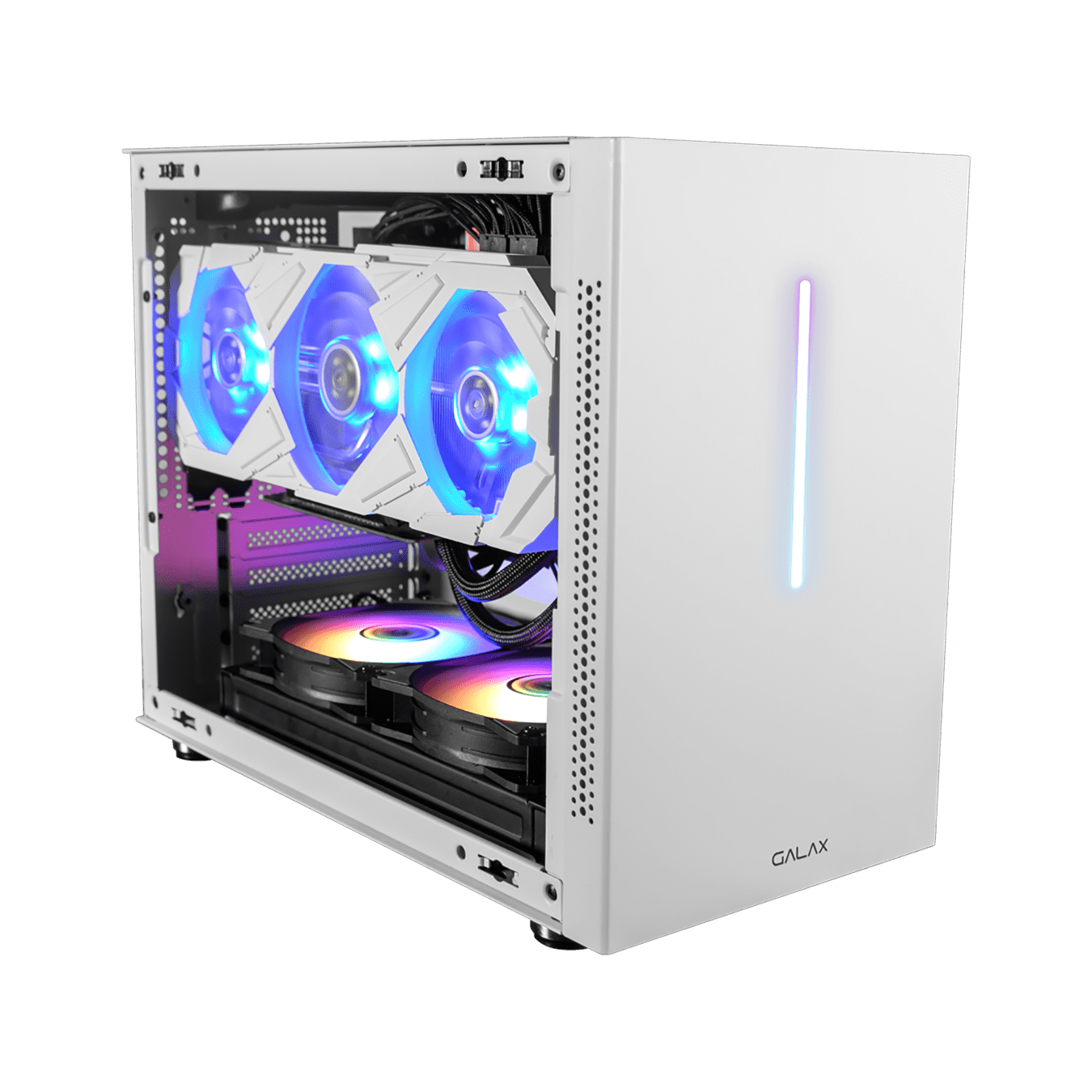 2台PCケース　M-ATX ITX サイズ