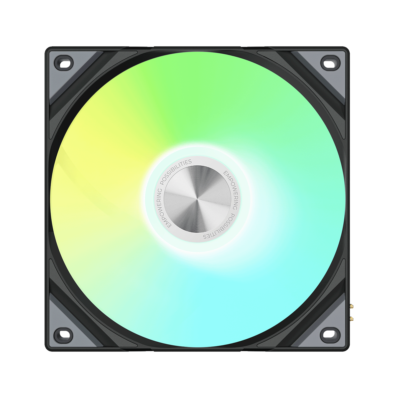 TRYX (トライエックス) ROTA SL ARGB 120 シリーズ ARGB LED搭載 静音PCケースファン (120mm・ブラック) F-R120A-AM1M-G0K