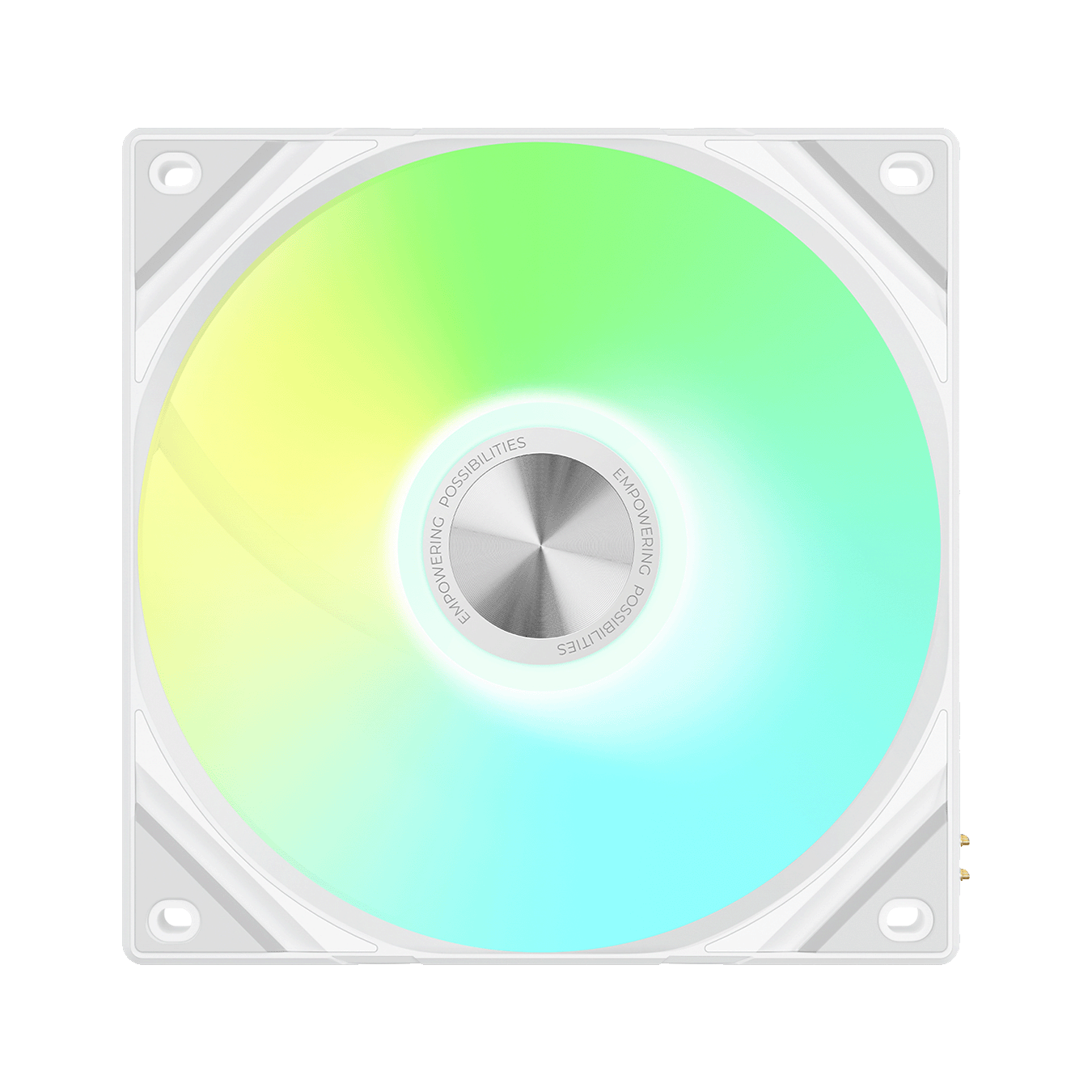 TRYX (トライエックス) ROTA SL ARGB 120 シリーズ ARGB LED搭載 静音PCケースファン (120mm・ホワイト) F-R120A-AM1M-G0W