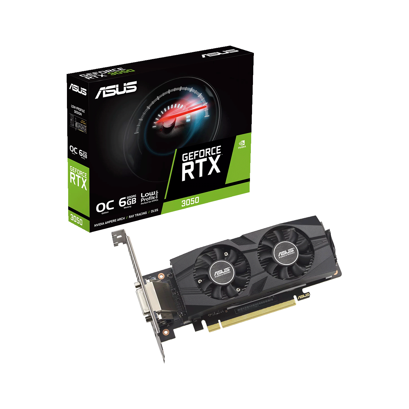 ASUS(エイスース) NVIDIA GeForce RTX 3050 搭載 グラフィックボード　RTX3050-O6G-LP-BRK