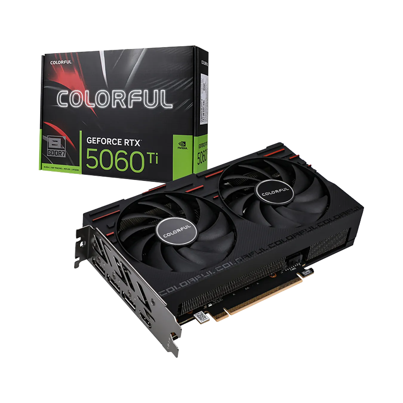 Colorful GeForce RTX 5060 Ti Gaming DUO 8GB-V　RTX5060Ti Gaming DUO 8GB-V