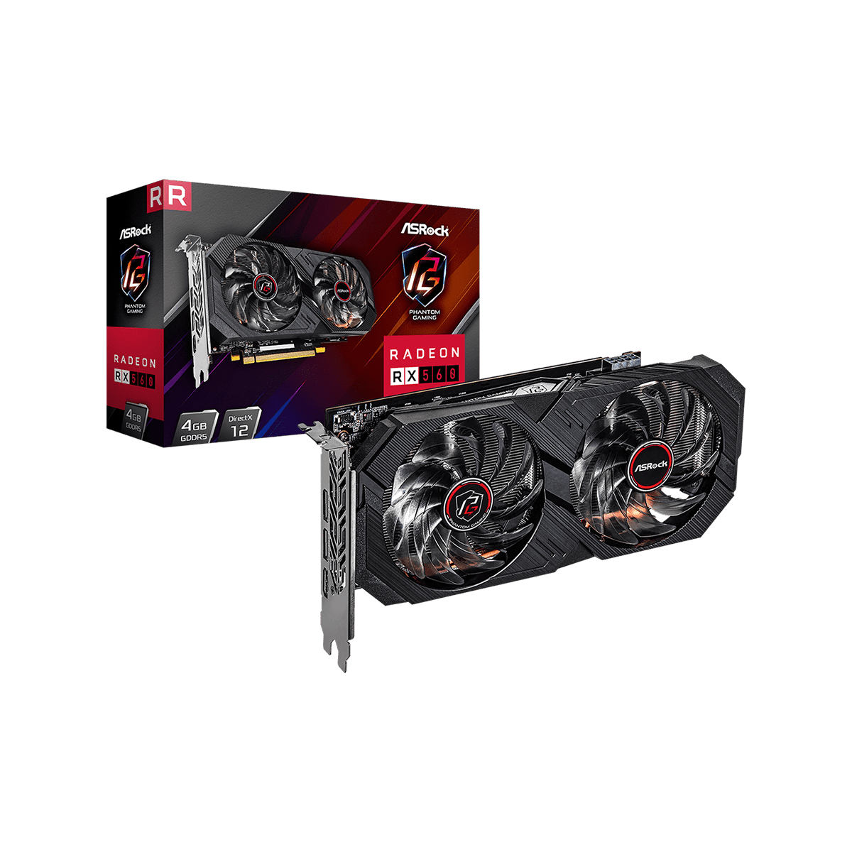 PC/タブレットRadeon RX560 グラフィックスカード