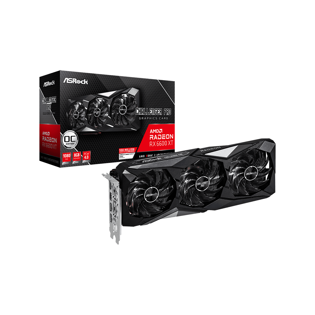 の通販 値下げ AMD Radeon RX6600XT ASRock グラフィックボード - PCパーツ