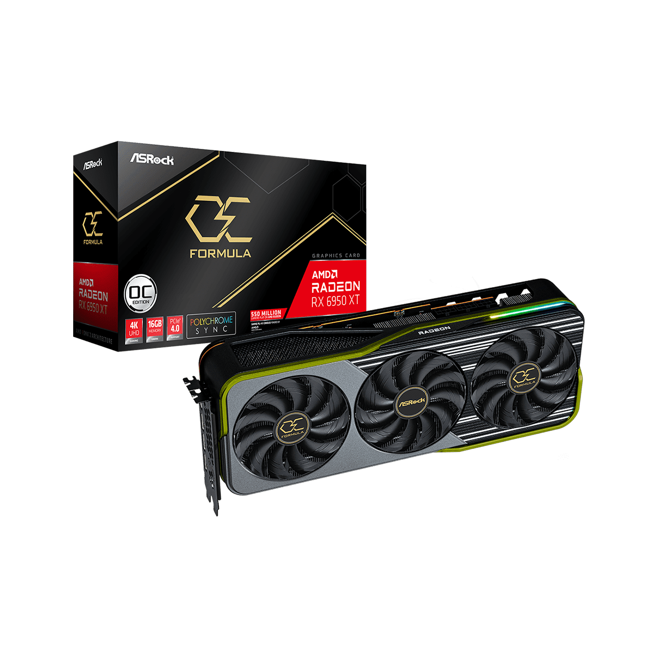 素晴らしい ストアセレクト店ASRock グラフィックボード AMD Radeon RX6950XT 搭載モデル OCF 16G 