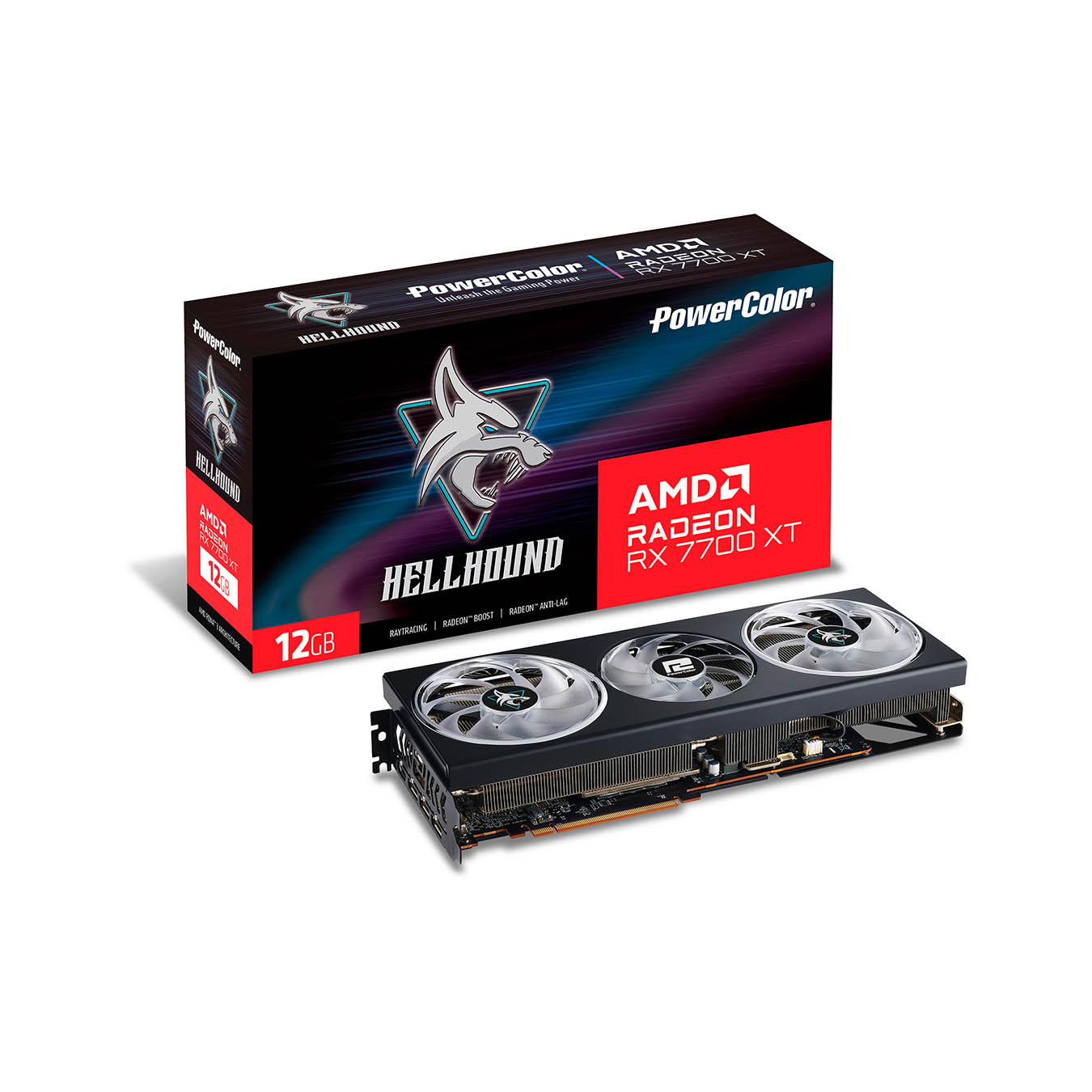 PowerColor(パワーカラー) Radeon RX 7700 XT 搭載 オーバークロック グラフィックボード RX7700XT 12GB-L/OC