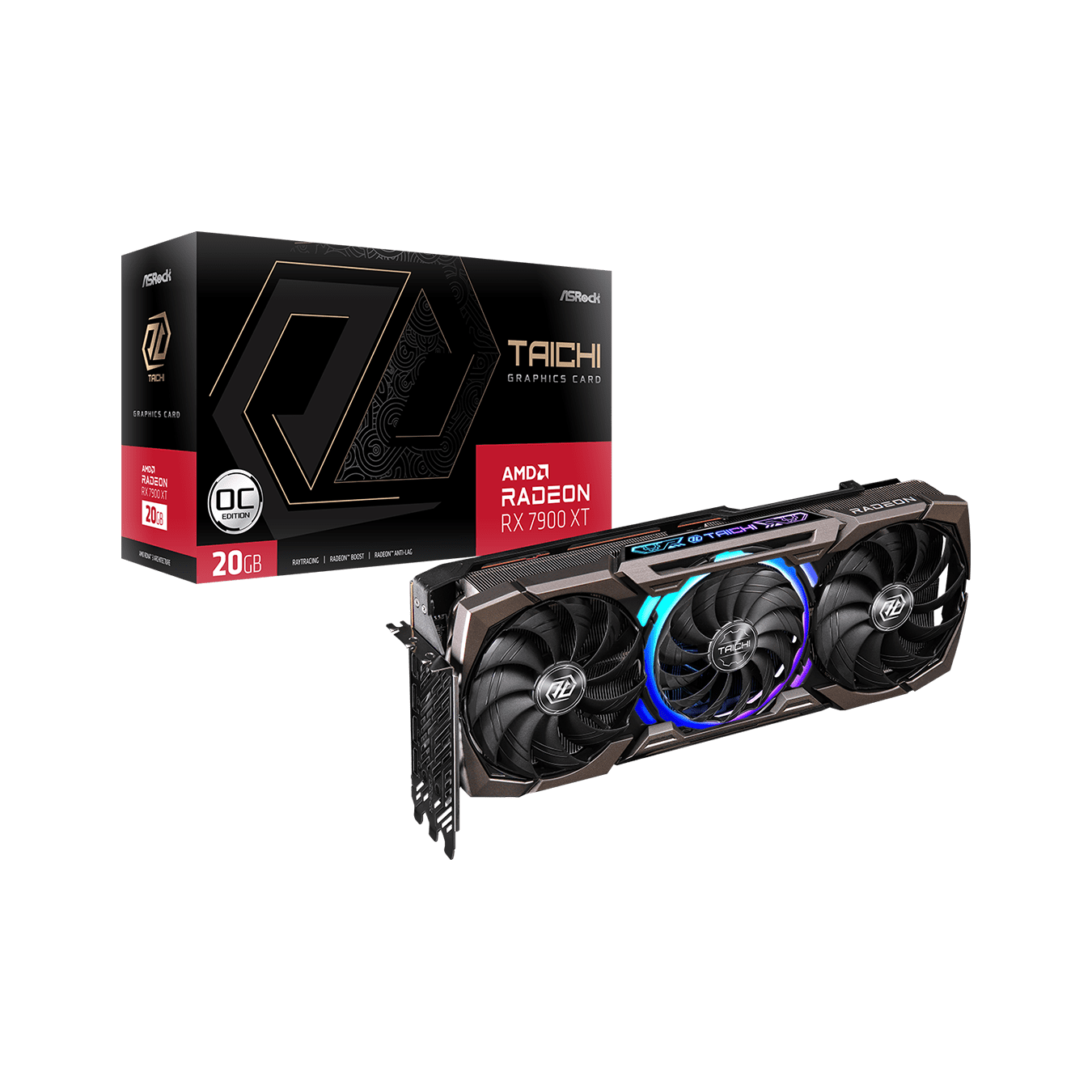 グラフィックボード　Radeon RX6800XT TaichiX16G OC