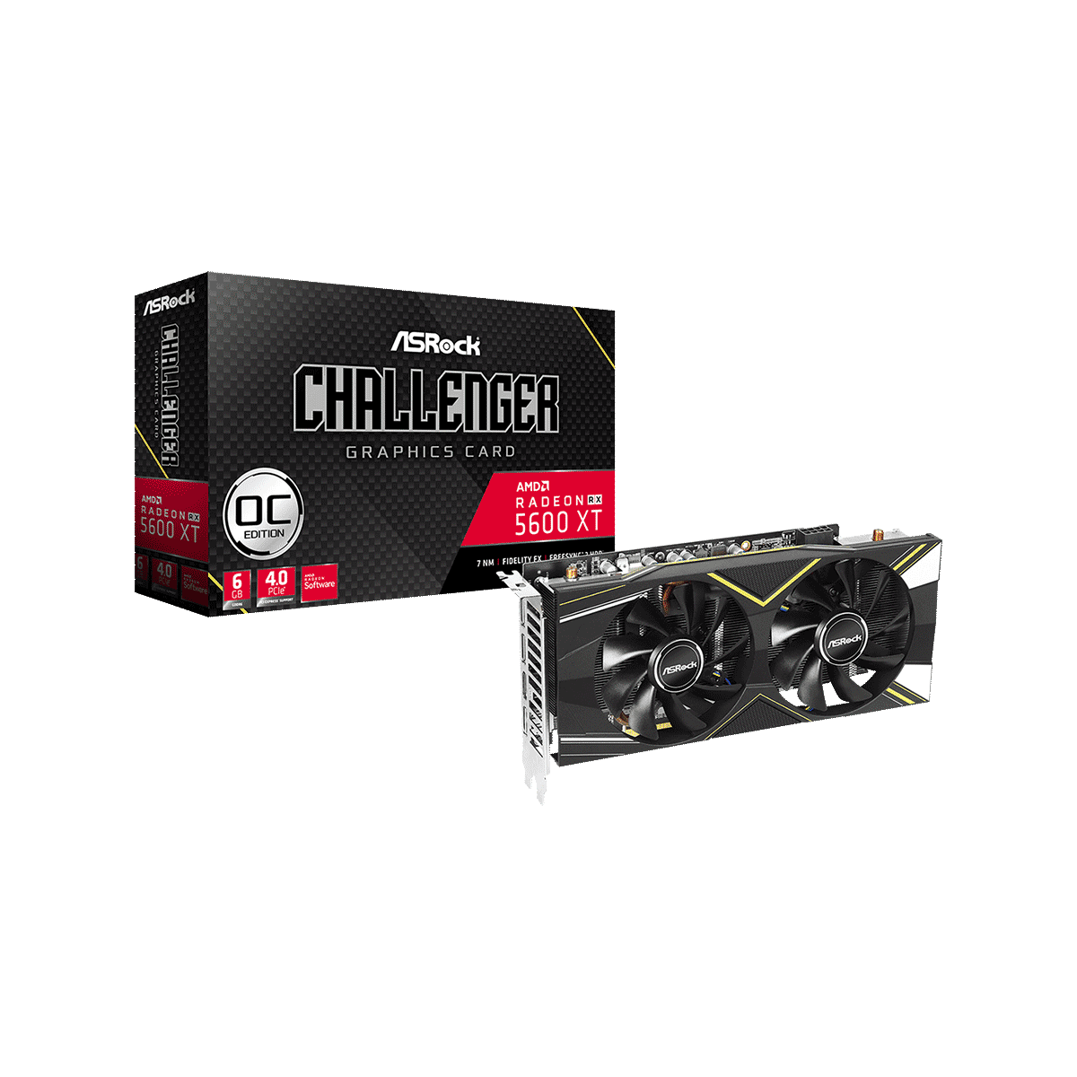 ASROCK Radeon RX 5600 XT ChallengerD6GOC