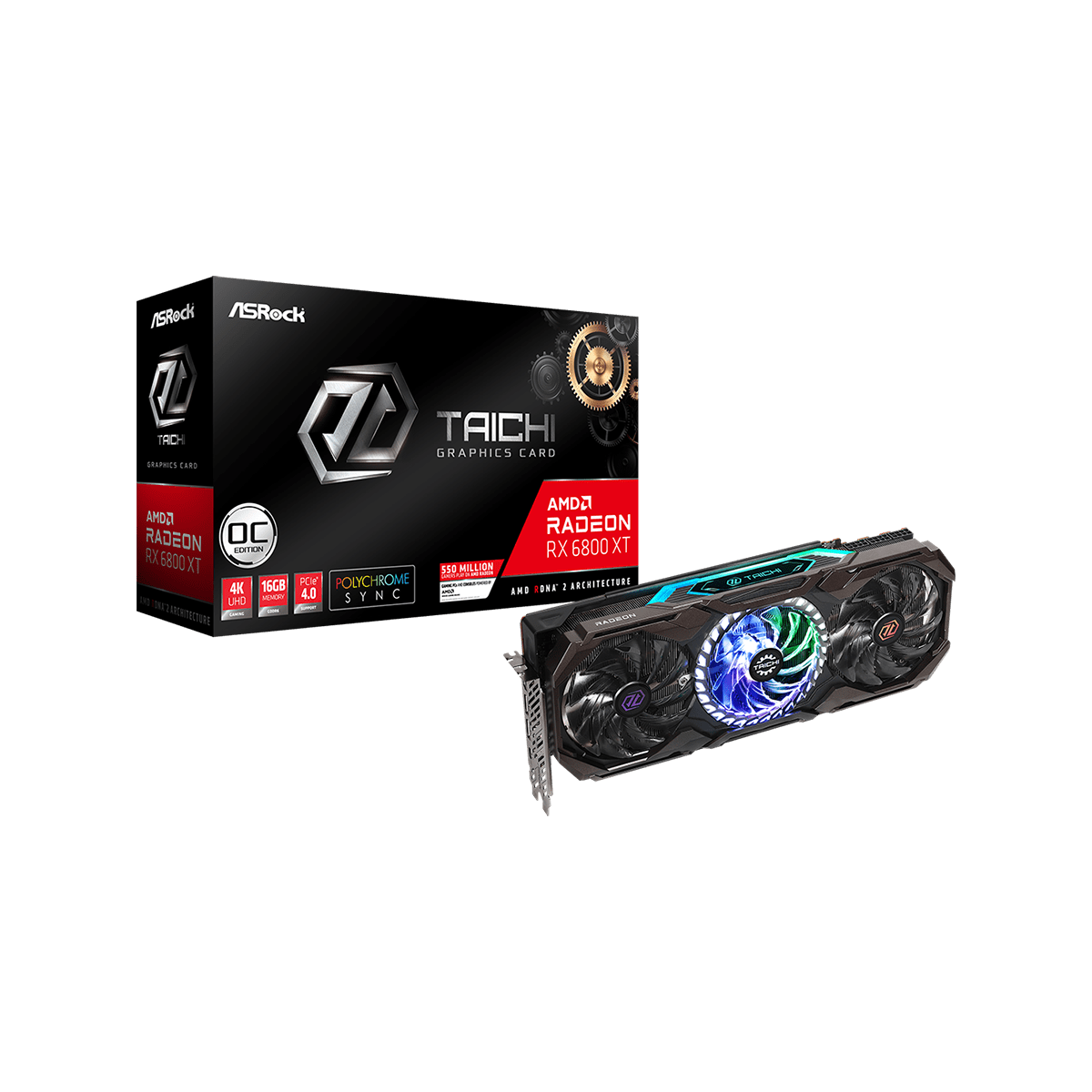 RX 6800 XT Taichi X 16G OC | ASRock(アスロック) Radeon RX 6800 XT