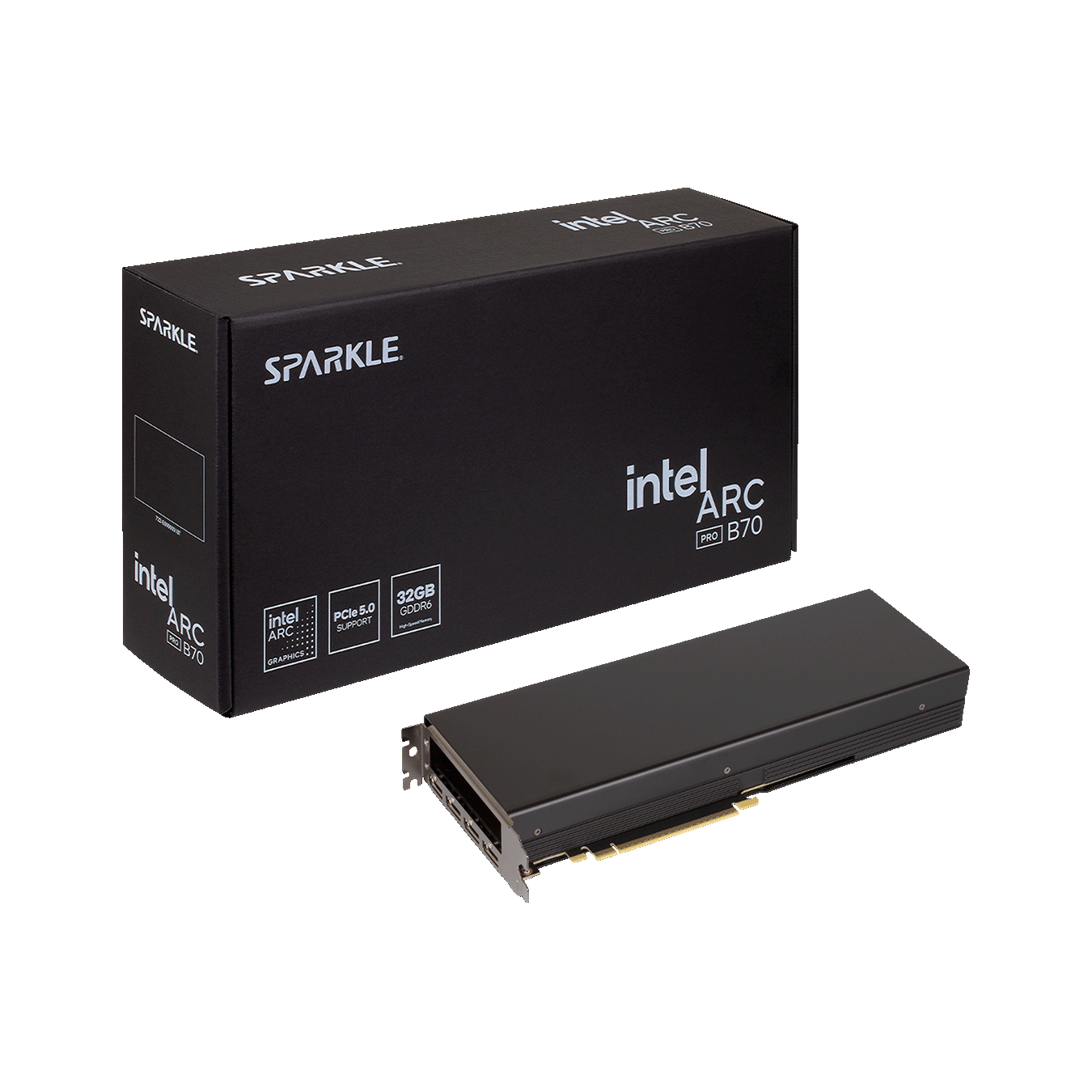 SPARKLE (スパークル) Intel Arc Pro B70 ファンレス グラフィックボード SBP70B-32G
