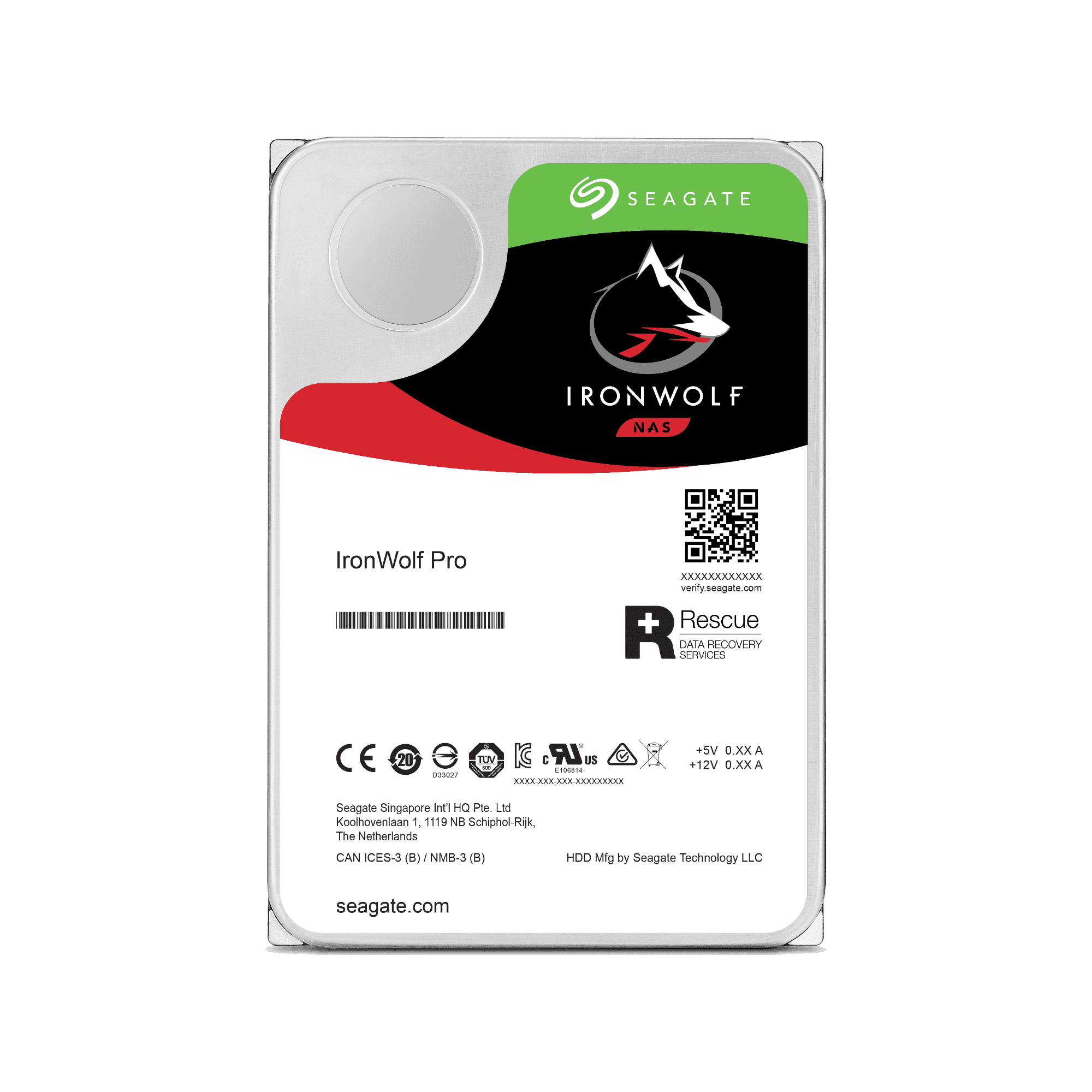 新品Seagate IronWolf 16TB HDD ST16000NE000