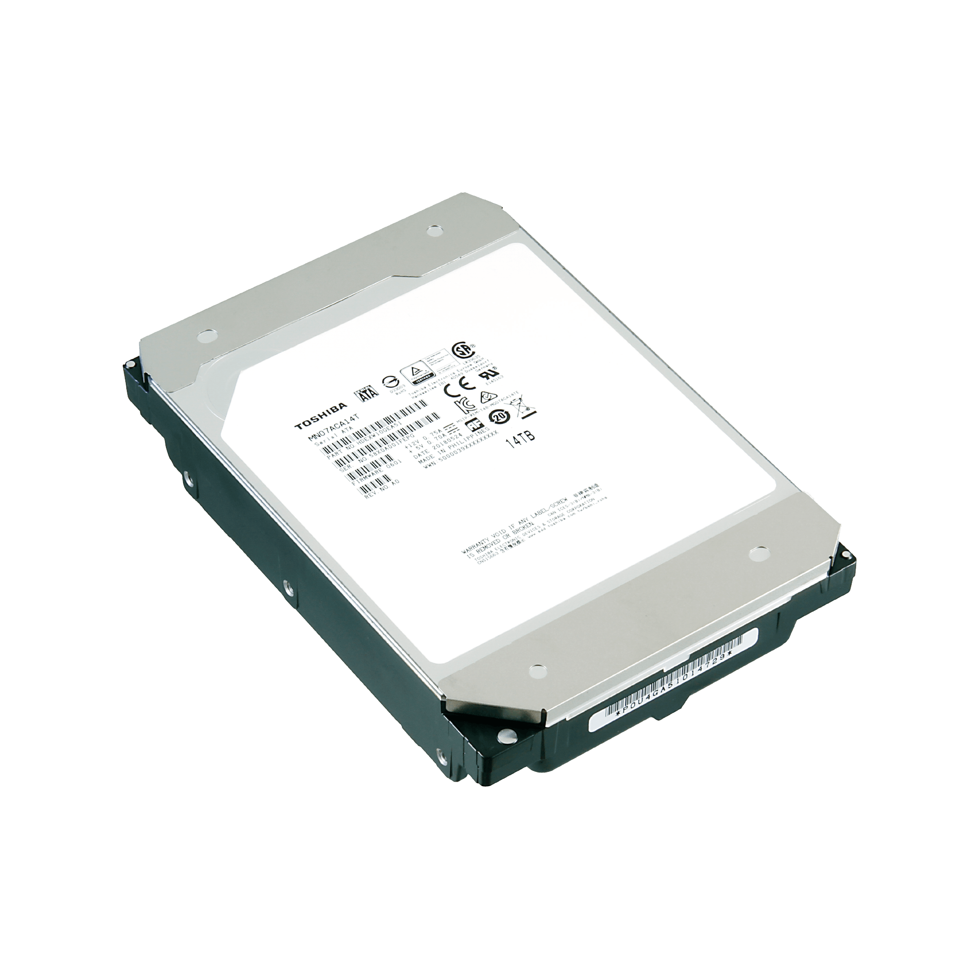 MN07ACA12T | Toshiba NAS向け SATA6G接続ハードディスク 12TB | CFD