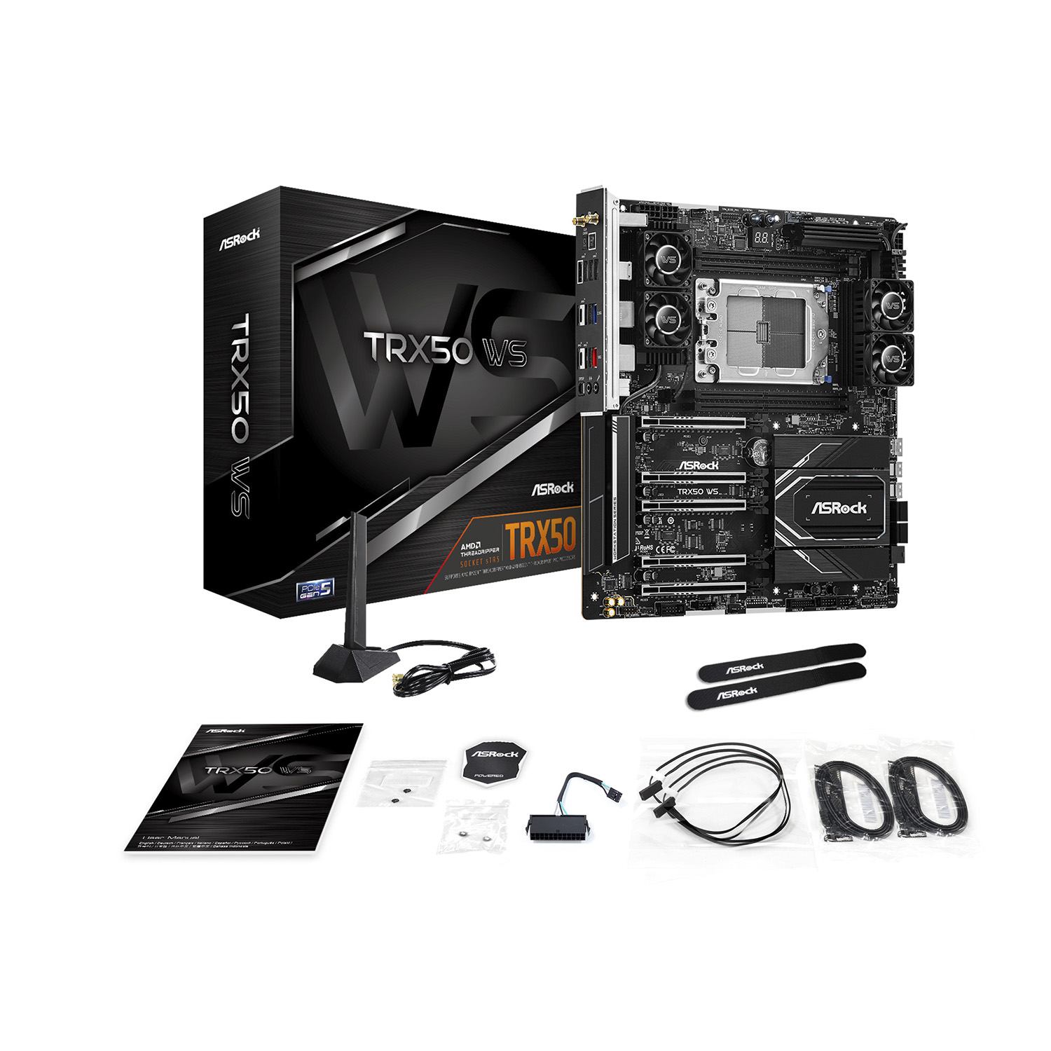 TRX50 WS | TRX50 WS | ASRock(アスロック) Socket sTR5 AMD TRX50 WS | TRX50 WS | ASRock(アスロック) Socket sTR5 AMD