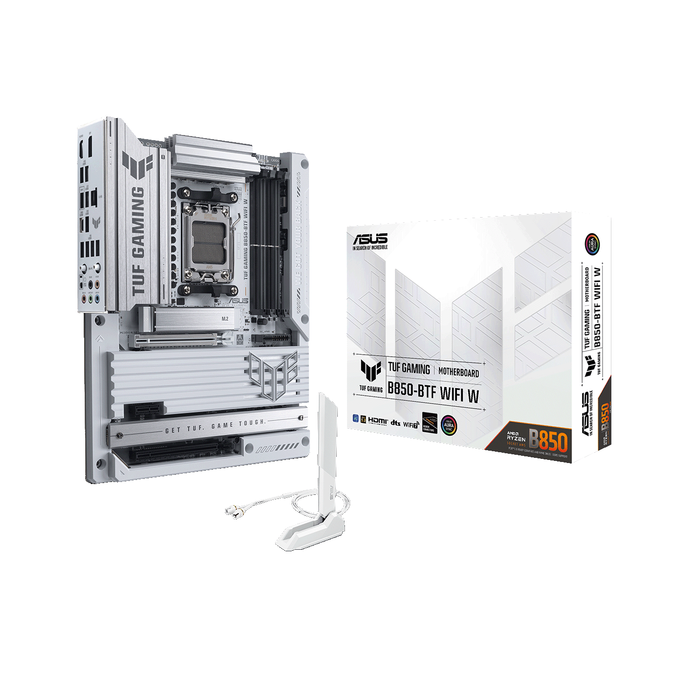 ASUS(エイスース) Socket AM5 AMD B850 ATX WiFi+Bluetoothモジュール付属 マザーボード TUF GAMING B850-BTF WIFI W