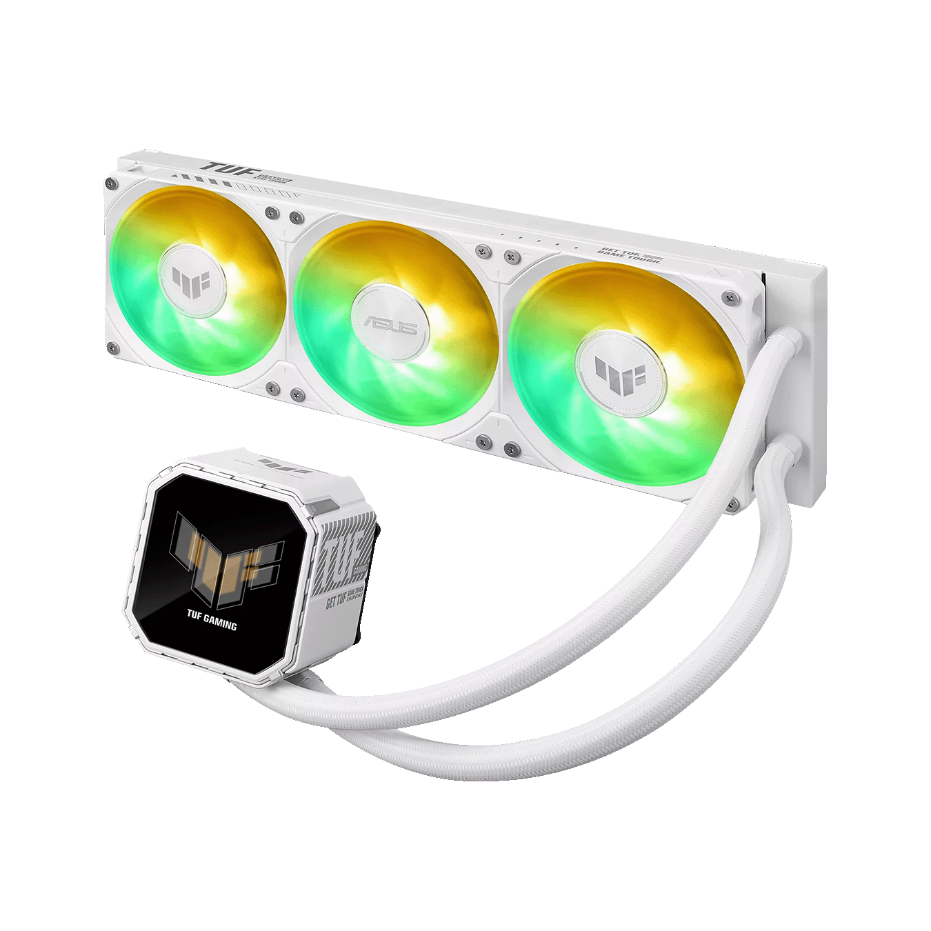 TUF GAMING LC III 360 ARGB LCD WHT | TUF GAMING LC III 360 ARGB