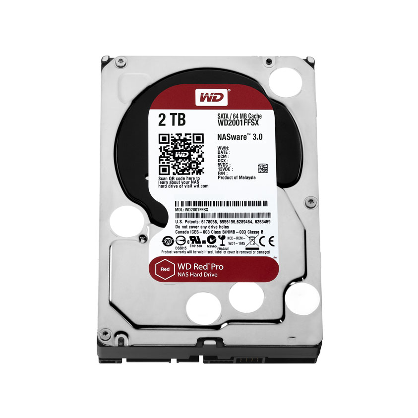 WD Red Pro 2TB HDD - PCパーツ